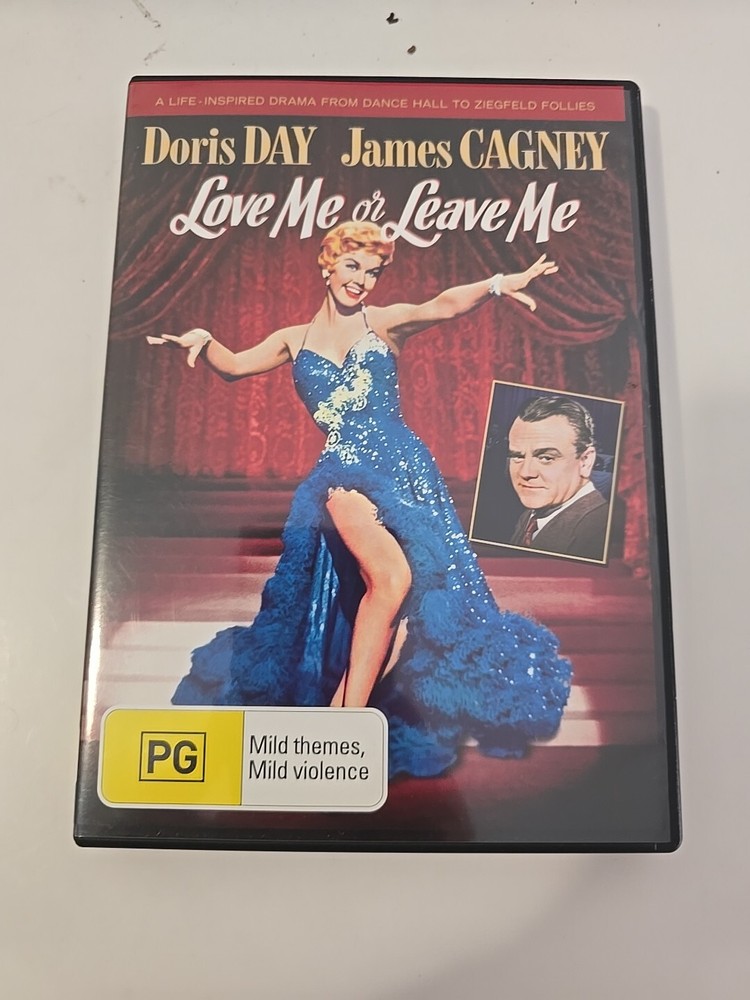 Love Me or Leave Me (DVD, 1955) VGC. Free Shipping REGION.4.