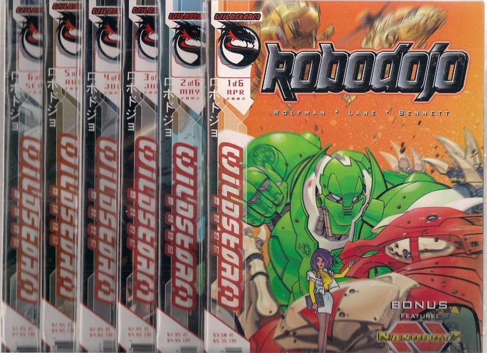 ROBODOJO  #1-#6 SET (NM-) WILDSTORM / MARV WOLFMAN