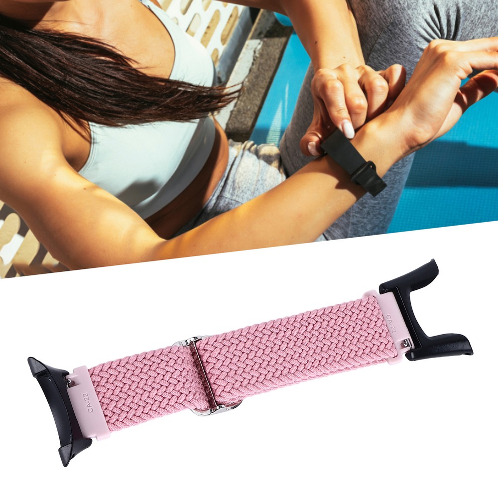 Nylon Watch Band For  Ambit - Adjustable Braided Wristband For Workout Ent