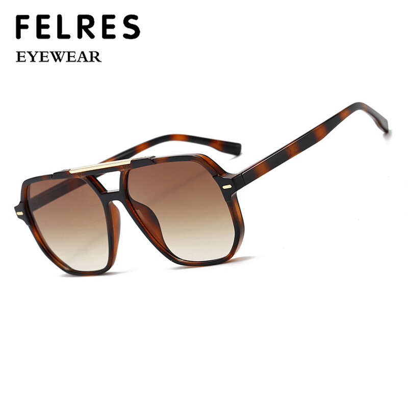 Trendy Polygon Sunglasses for Men & Women – UV Protection Driving Shades