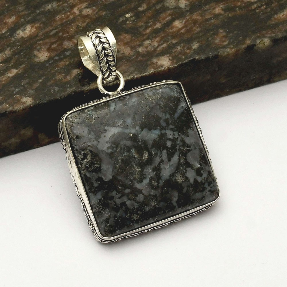 Gabbro Jasper Handmade Pendant Necklace Gift For Women 2.2 Inch AP-42913