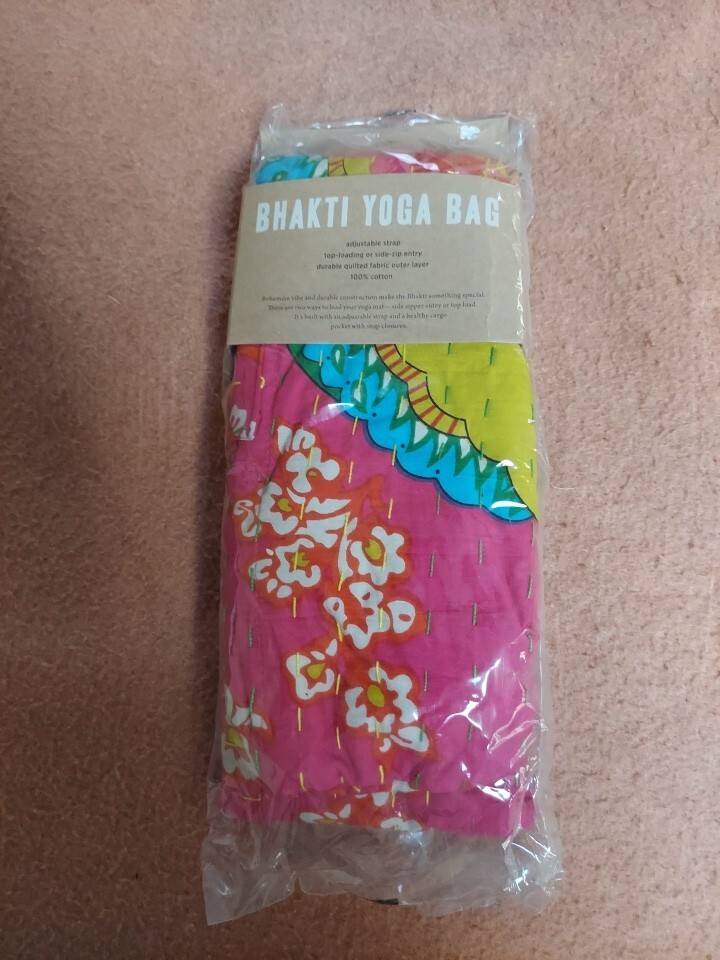 Prana Yoga Mat Bag 100% Cotton NEW