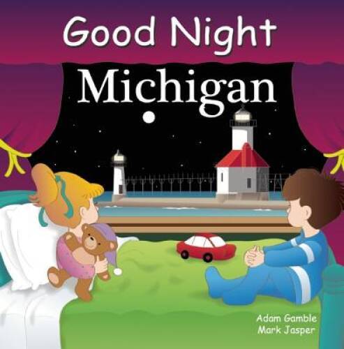 Good Night Michigan Board Book in Excellent Condition for Kids