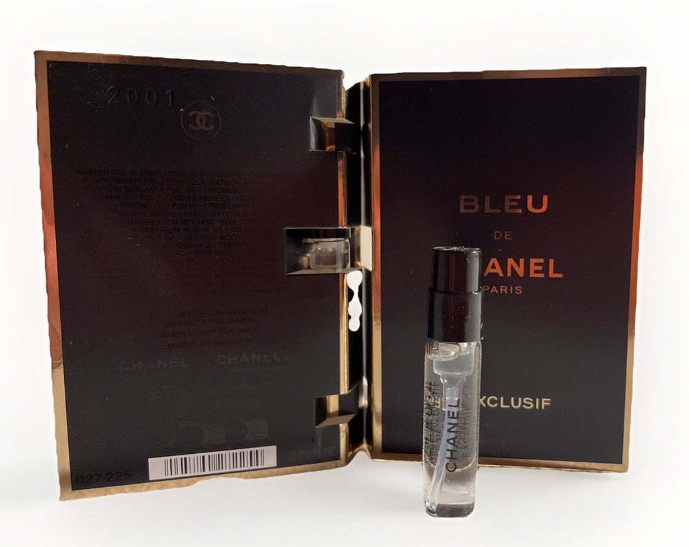 Chanel Bleu De Chanel L’EXCLUSIF (0.05 Oz / 1.5 ML) Parfum Sample Spray *2025*