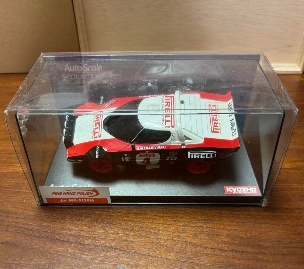 Kyosho Mini-Z Lancia Stratos Sanremo 1978 No.4 ASC Collectible Model