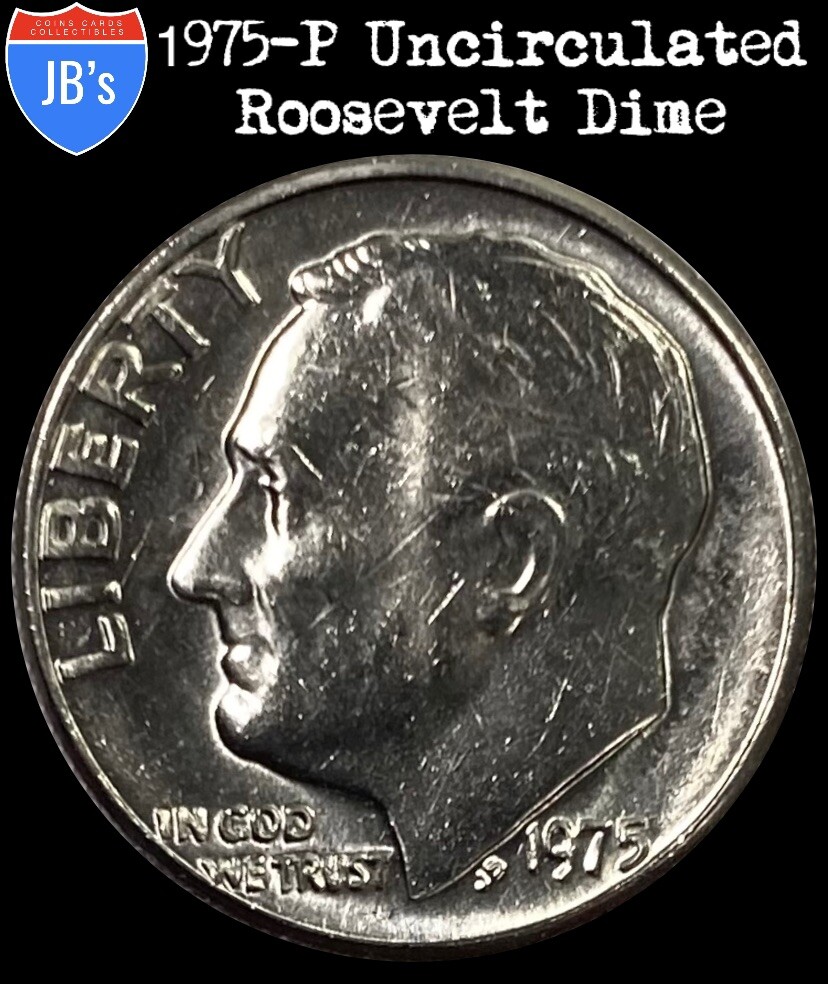 1975 (P) Roosevelt Dime BRILLIANT UNCIRCULATED *JB's Coins*