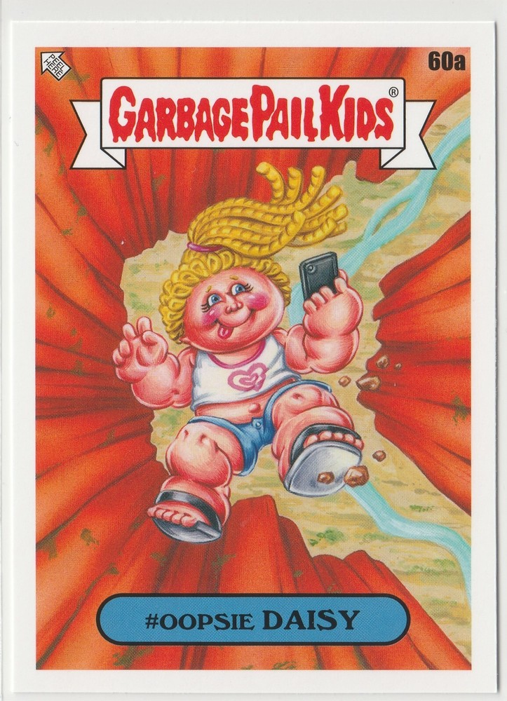 Oopsie Daisy 60a Garbage Pail Kids GPK 2021 Vacation Series Card