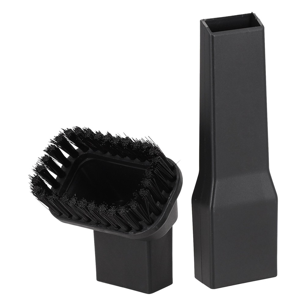 Flat Brush Hair Brushes Anti-static Black Domestic Clean Attachment Dusting