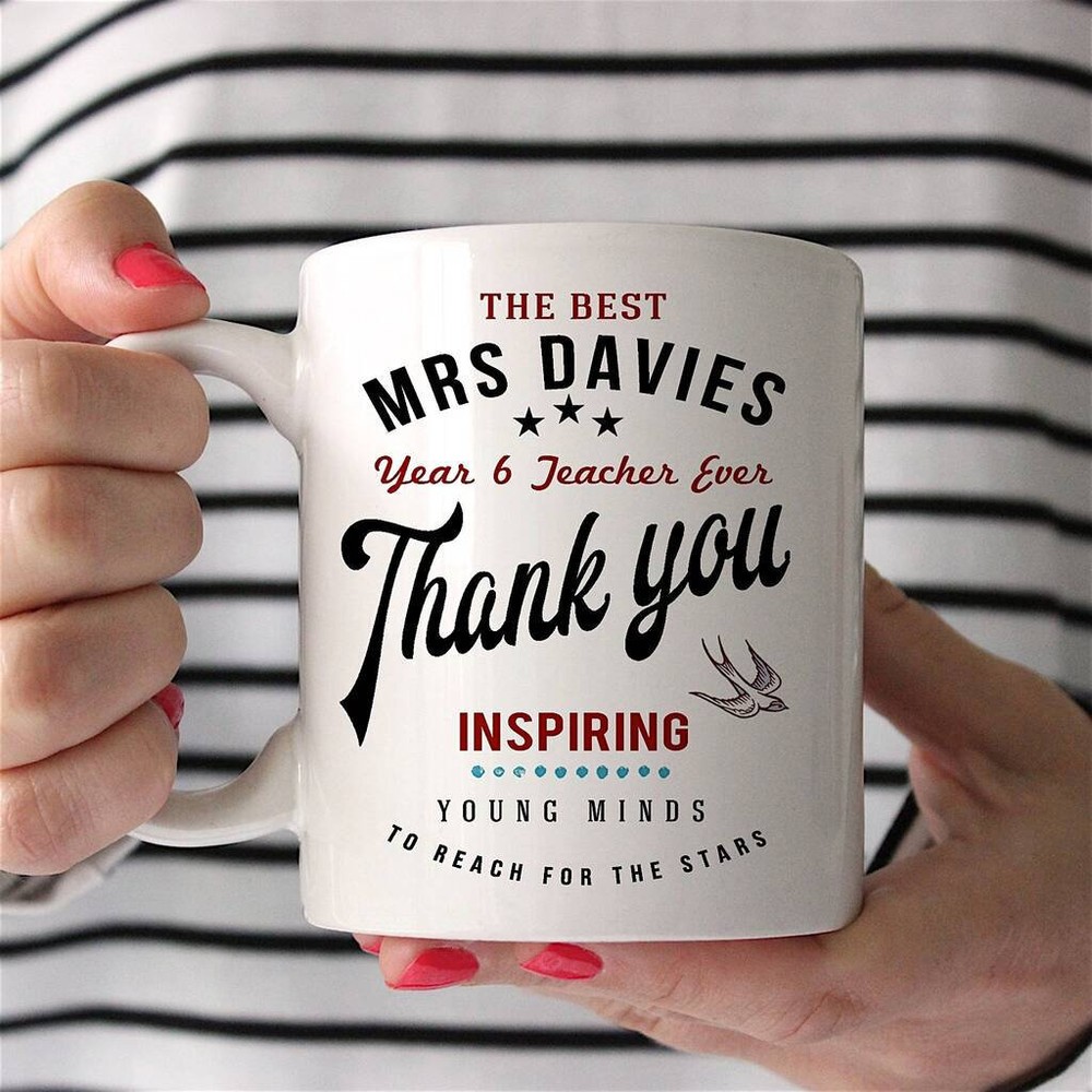 Personalised 'Thank You' Mug