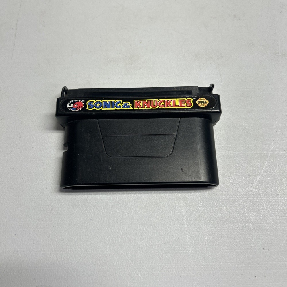 Sonic & Knuckles Sega Genesis 1994 Cartridge Only --Flap Missing--