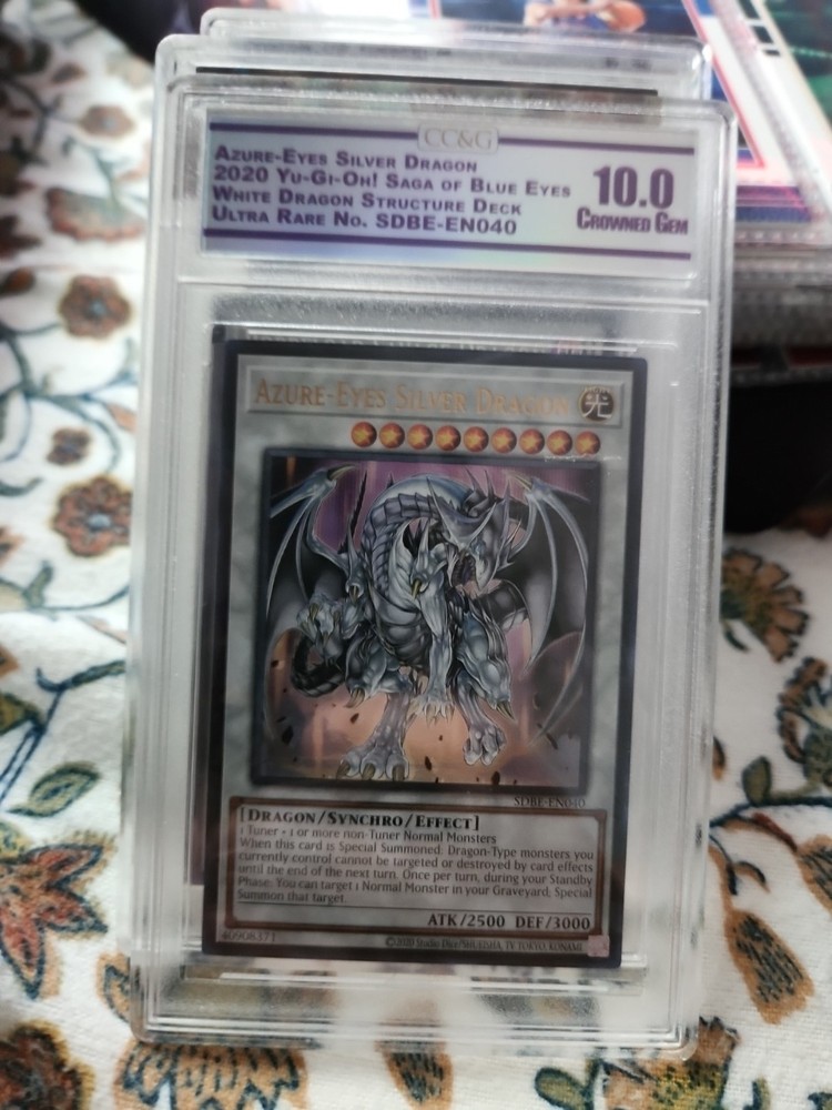 Azure-Eyes Silver Dragon SDBE-EN040 Saga of Blue-Eyes White Dragon Unlimited