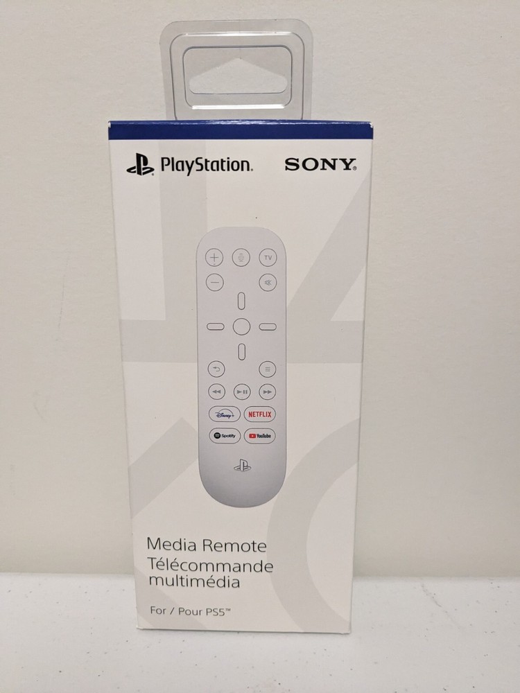 Sony Playstation 5 Media Remote PS5 White 711719541240 Brand New Sealed In Box