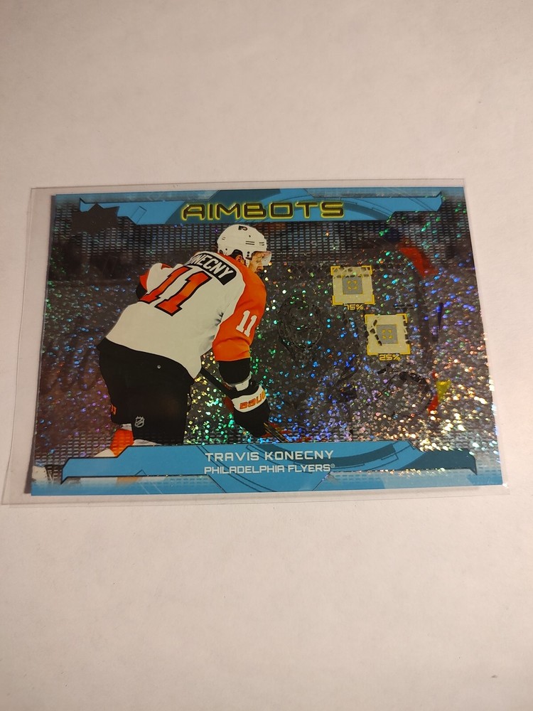 2024-25 Upper Deck Series 1 - Aimbots Speckle #AB-24 Travis Konecny