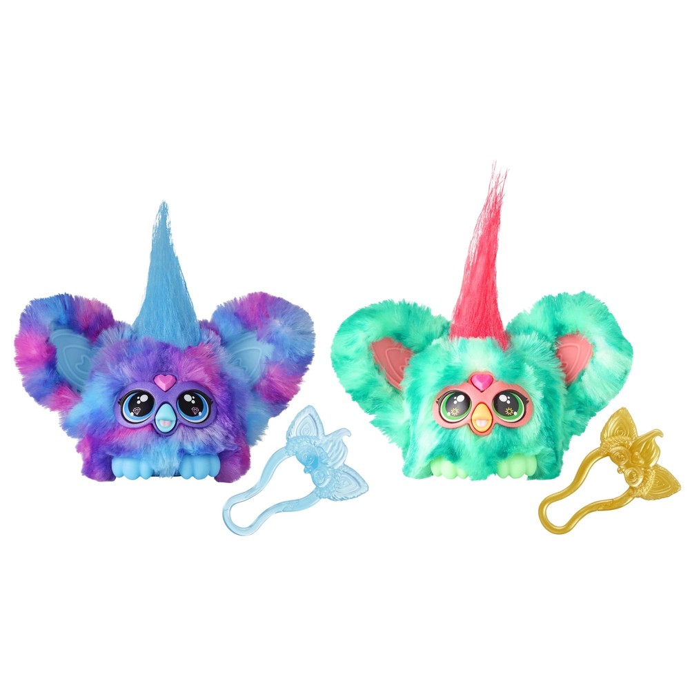 Furby Furblets 2-Pack with Luv-Lee & Mello-Nee - 45+ Sounds & Music Features  