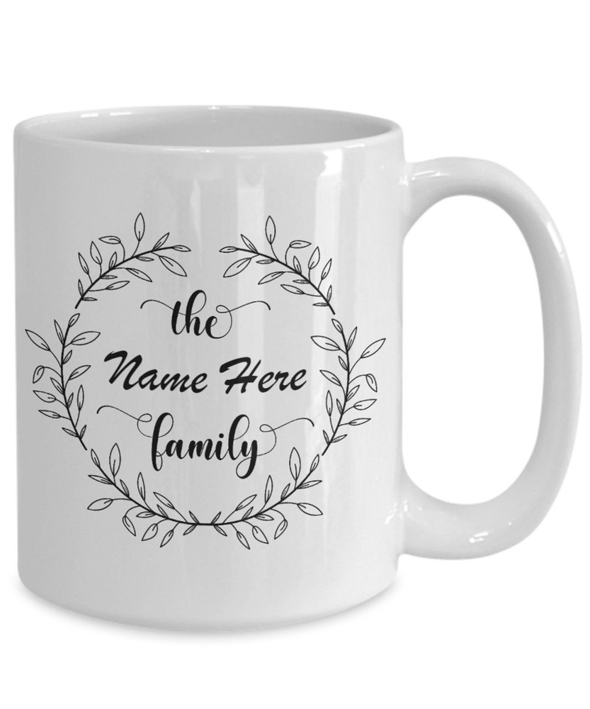 家族ギフト コーヒーマグ 家族 パーソナライズされた誕生日クリスマスギフト アイデア11