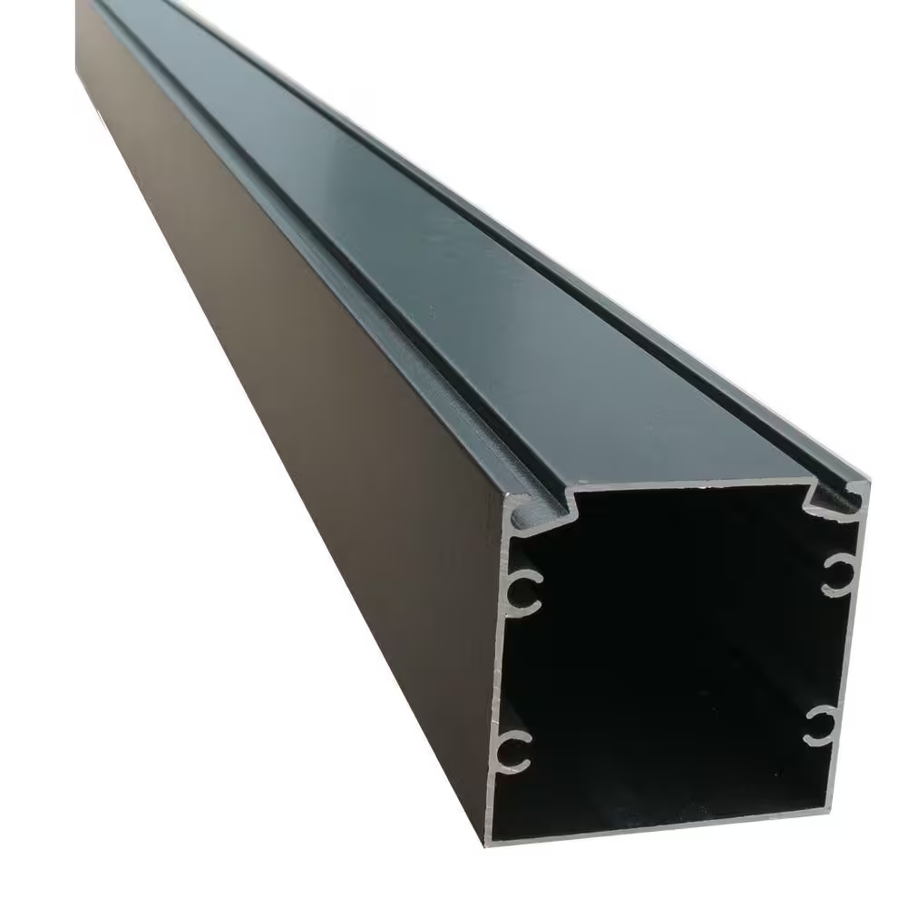 Bronze Screen Room Aluminum Extrusion with Spline Track - 95.25