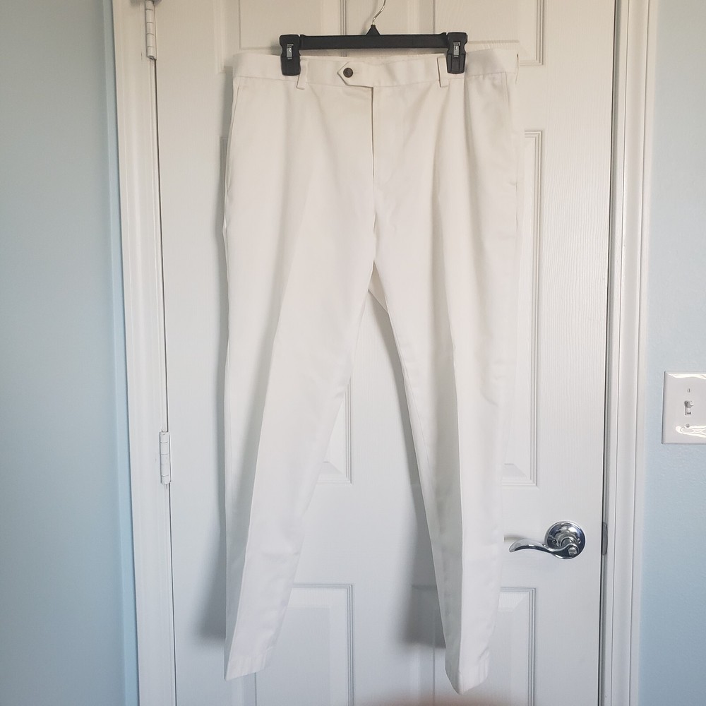 Brooks Brothers Advantage Chino Milano Pants Size 36x30 Beige Lightweight Preppy