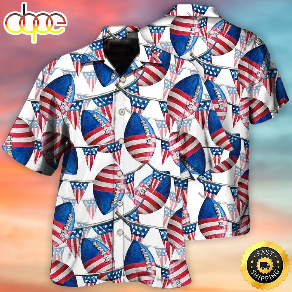 America Independence Day Basic Style Independence Day 3D HAWAII SHIRT Best Price-image