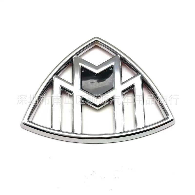 Chrome For Mercedes-Benz Maybach Trunk Emblem Rear Badge Standing S Class