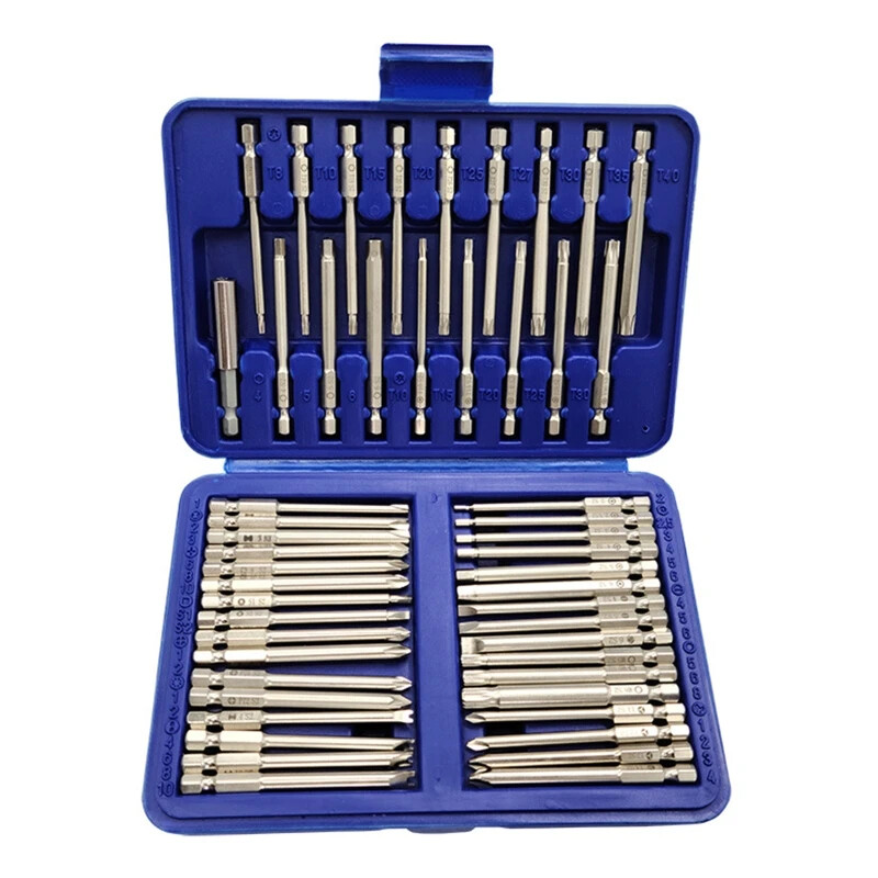 50Pcs Torx Security Screwdriver Bit Set for Drills and Screwdrivers