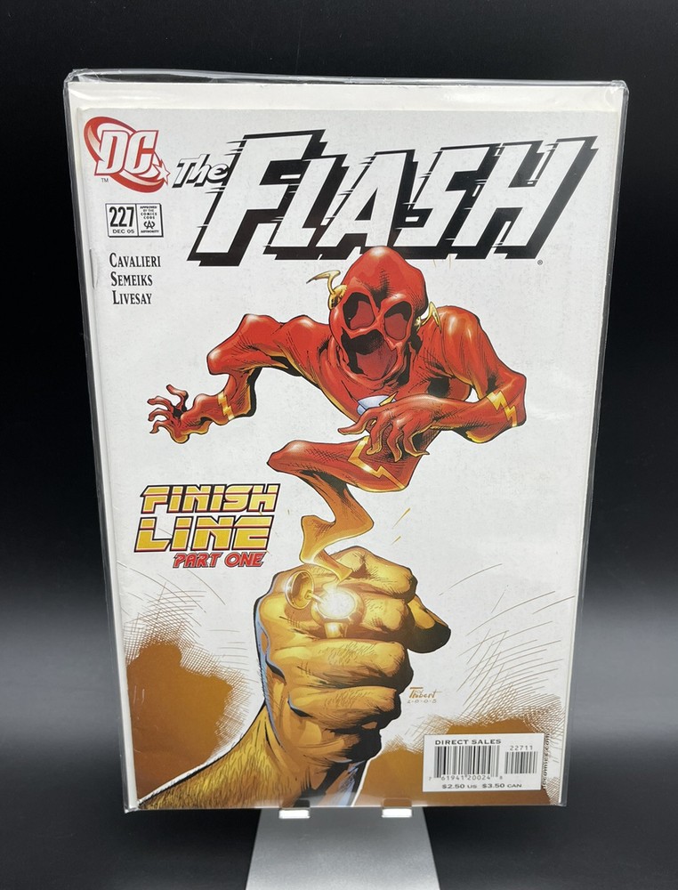The Flash Issue 227 Finish Line Part One Dec 2005 DC Comics by Cavalieri