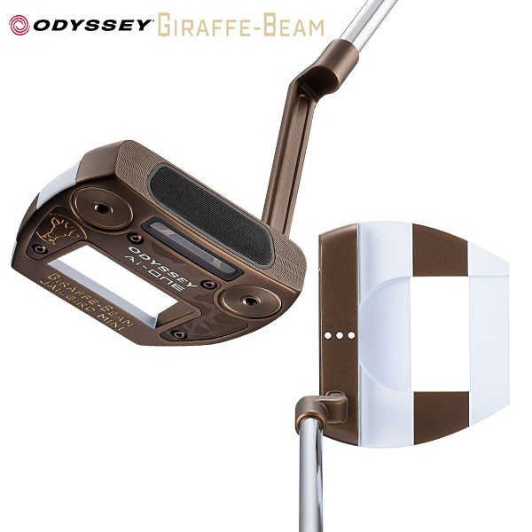 Odyssey GIRAFFE-BEAM JAILBIRD MINI putter 32ich STROKE LAB Steel shaft HC New