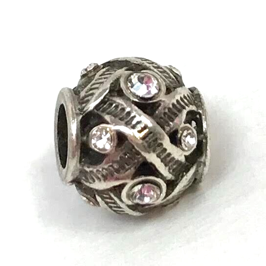 Brighton Mini Lace Bead , Silver Finish J93960, New *FITS MINI ONLY*
