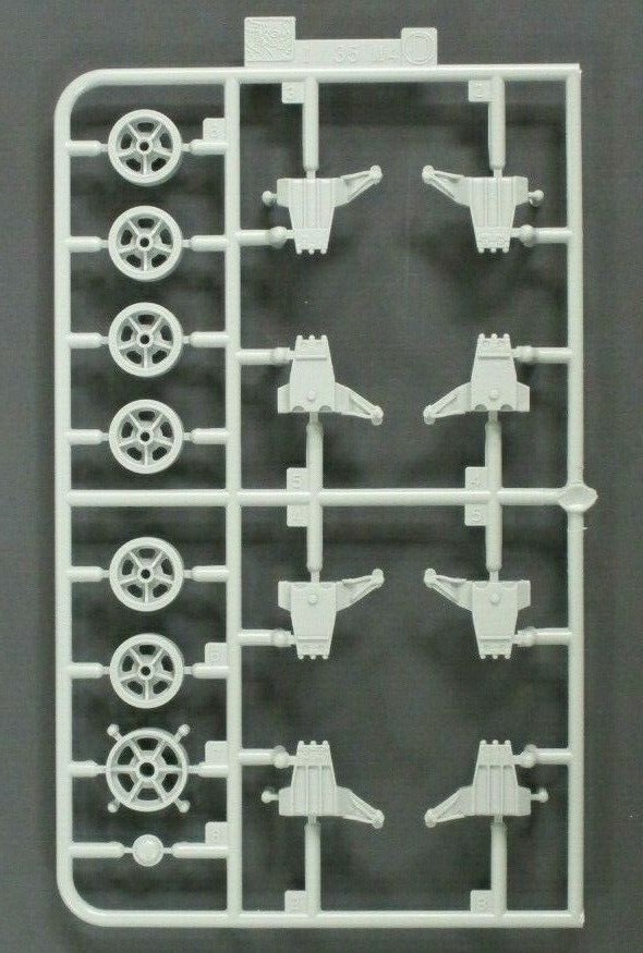 1/35 Cyber Hobby Beutepanzer M4A2 75mm Parts Tree D Kit 6529-image