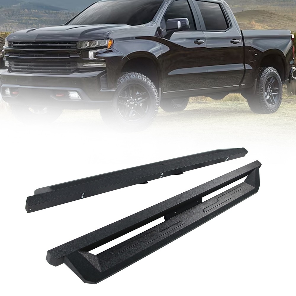 Running Boards for 2019-2026 Silverado/Sierra 1500 Crew Cab 20-25 2500HD 3500HD