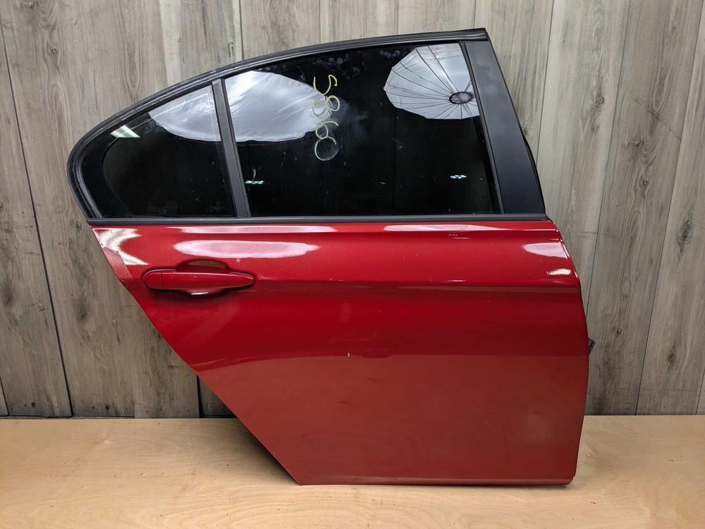 OEM BMW F30 F80 328 330 335 340 M3 Rear Right Passenger Door Shell Panel Red