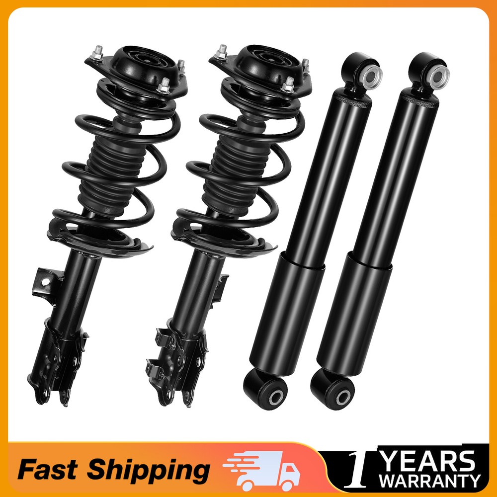 For 2011-2016 Hyundai Elantra Front Complete Struts Rear Shocks Springs Assembly