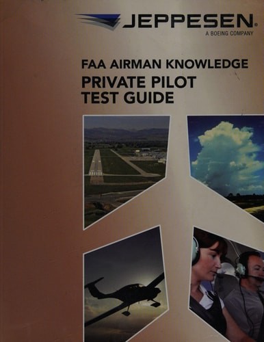 FAA Airman Knowledge Private Pilot Test Guide by Sanderson, Acceptable Book