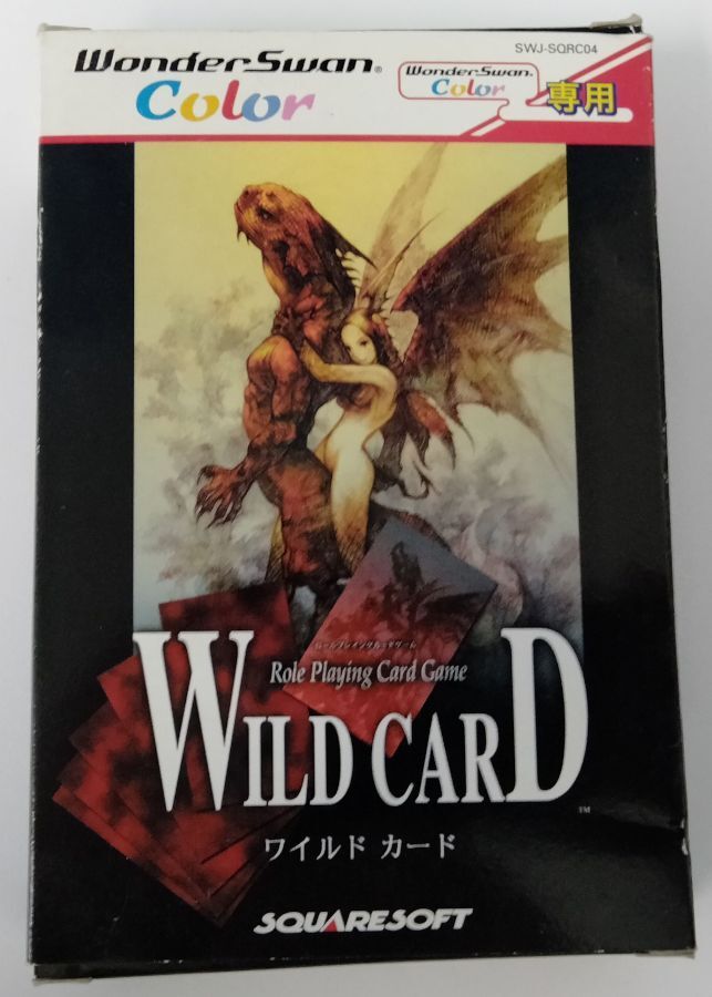 Bandai WonderSwan Color Wild Card Japan Version w/ Box and Manual 2640 SP