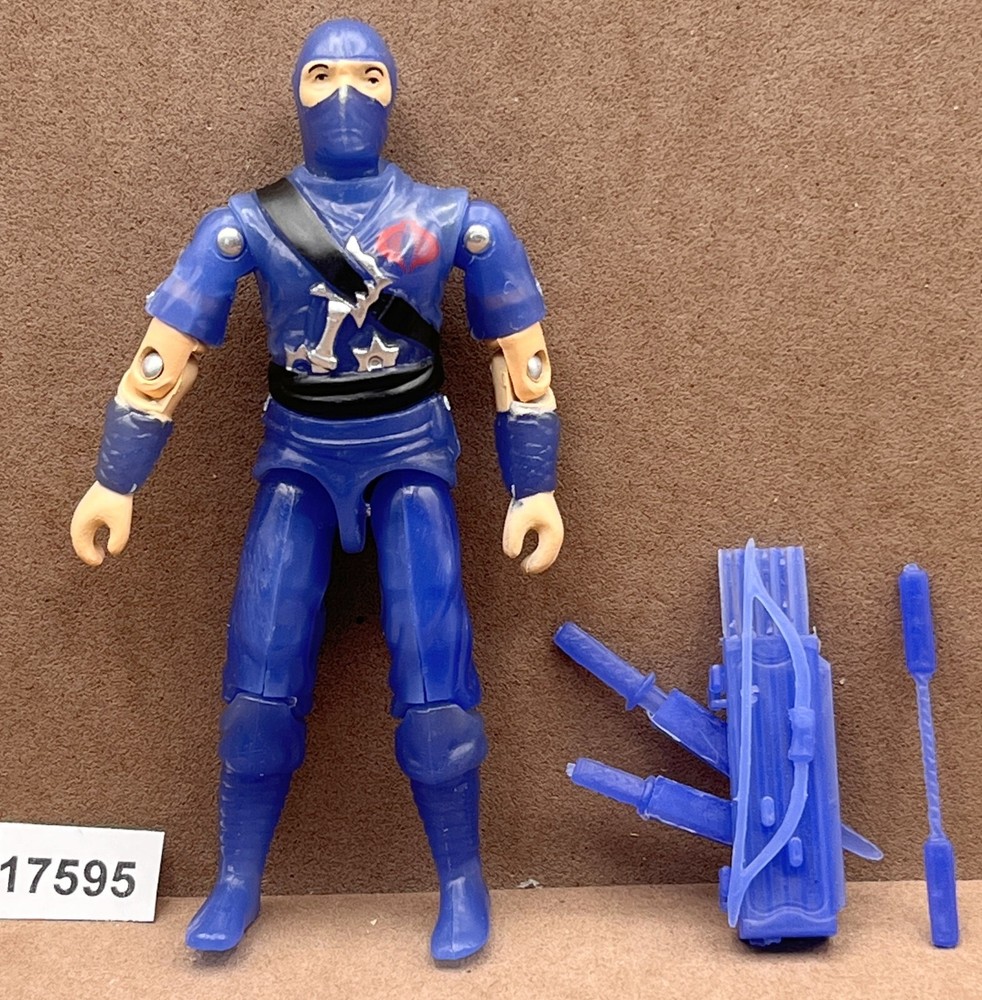 BLACK MAJOR CUSTOM STORM SHADOW Blue COLOR CHANGE THERMOCHROMIC G.I. Joe 3.75