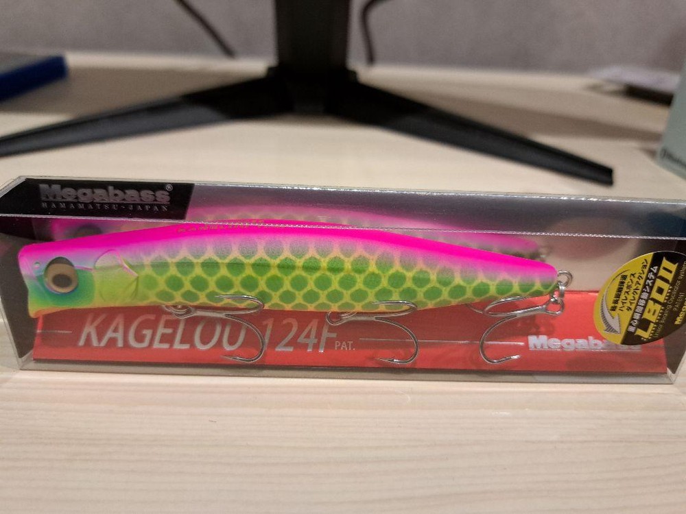 Fishing Lure Megabass Kagerou 124F Oricolor Turtle Shell Crest