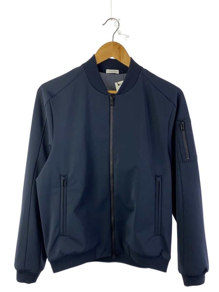 Clothet Matte Twist Flight Jacket/Flight Jacket/1/Nvy/Clg-50001 3390