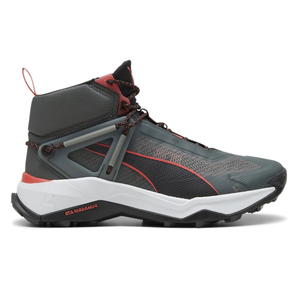 PUMA Explore Nitro Mid Hiking Shoes for Men in Grey - Athletic Sneakers 37785808