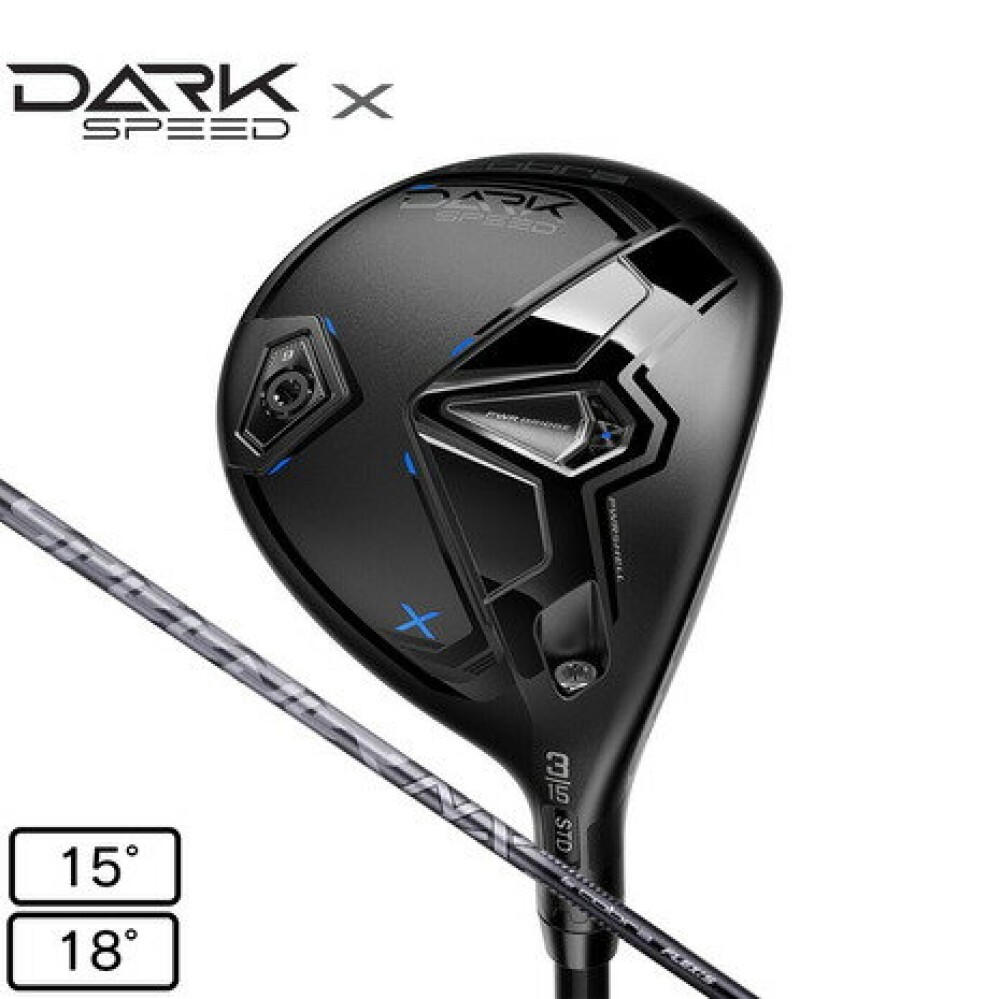 Cobra DARK Speed X Fairway wood 5W 18deg RH SPEEDER NX graphite Flex Stiff New