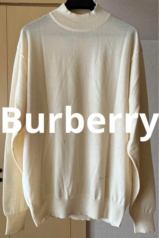 Burberry knit sweater Men's Fashion from Japan