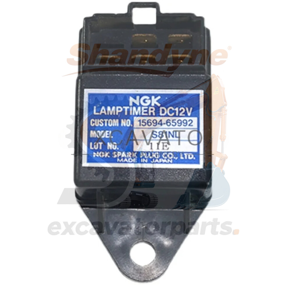For Kubota V1903 V2003 V2203 V2403 V3300 NGK S81NL Lamp Timer 12V 15694-65992