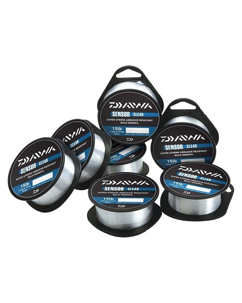 Daiwa Sensor Clear Monofil Fishing Line 300m