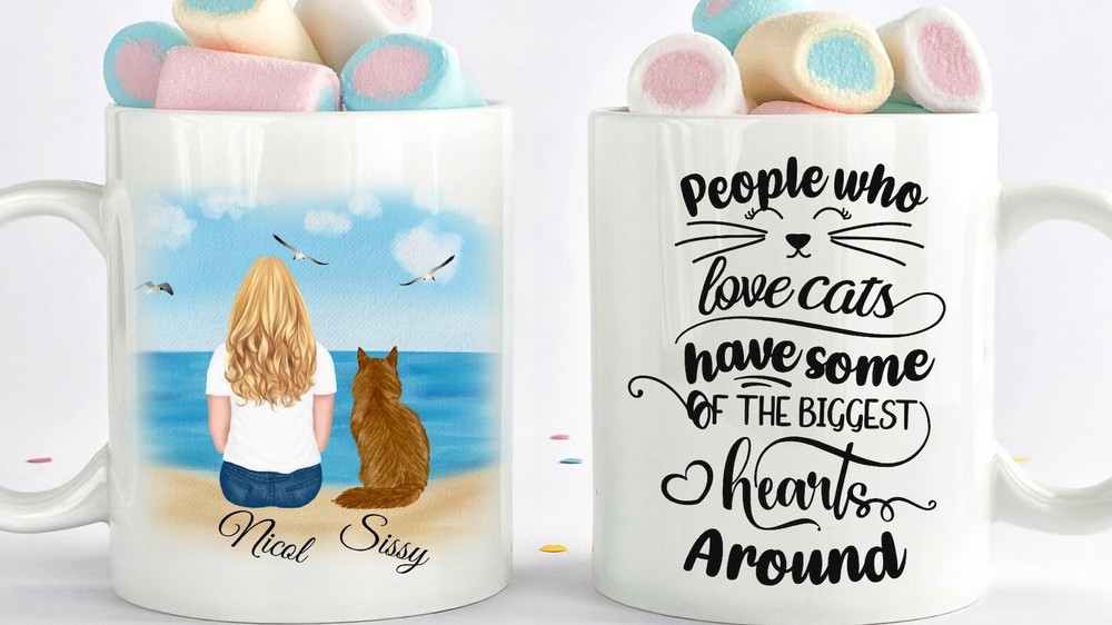 Custom Cat Mom Mug Cat Mother Mug Cat Mom Gift Cat Lover Gift Best Friend Mug Do