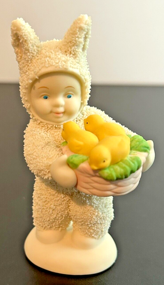 Dept 56 Snowbunnies A Basket of Joy Figurine