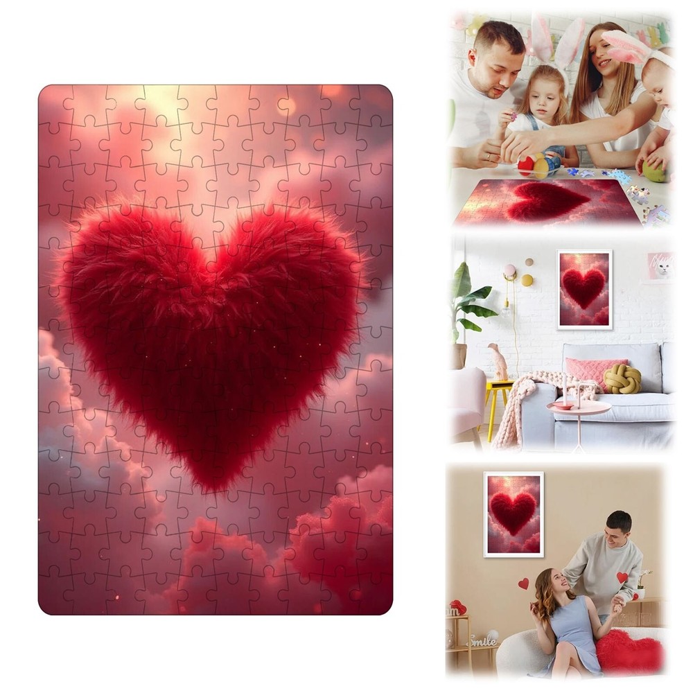 Valentine's Day Happy Puzzle for Teens & Adults - Fun Gift Toy