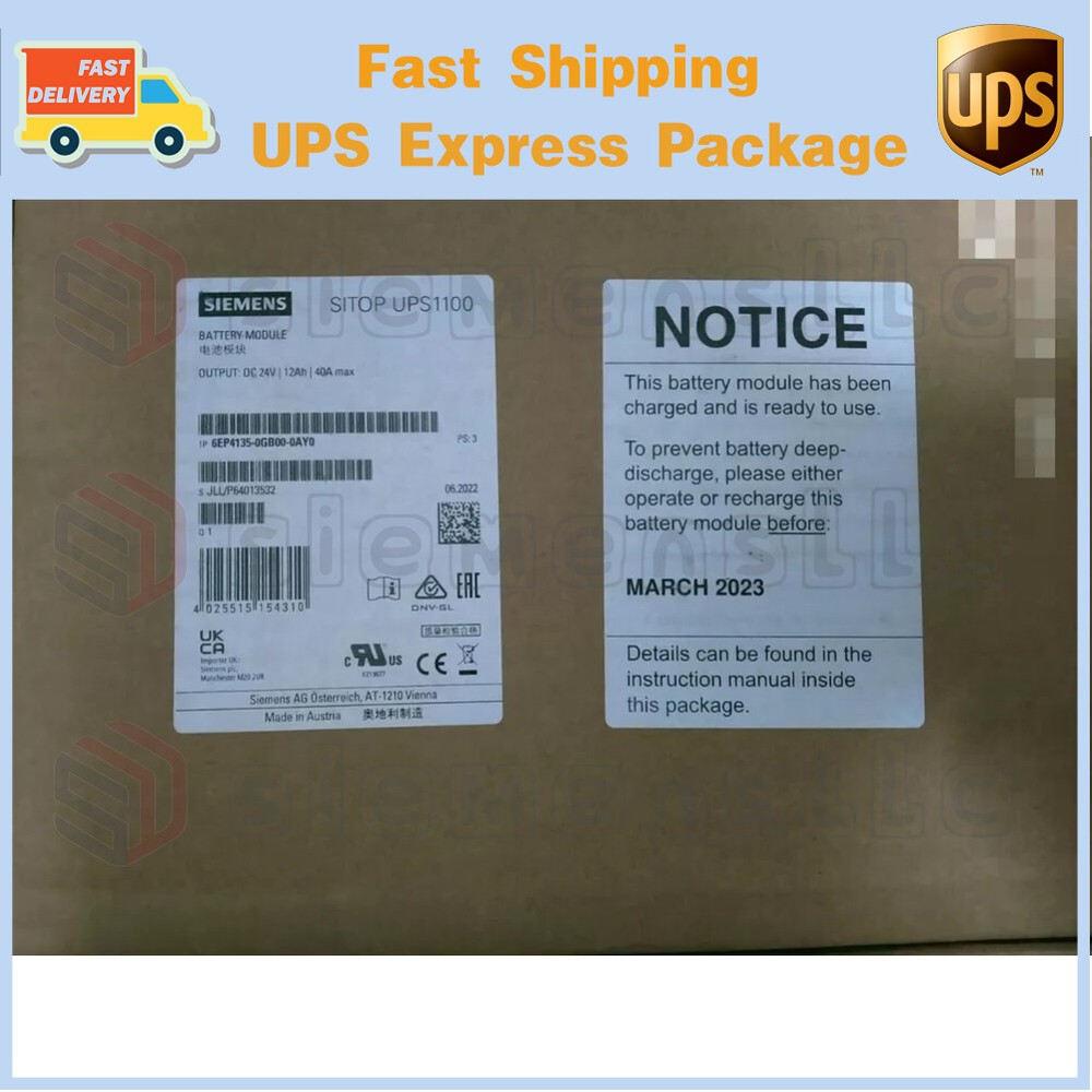 6EP4135-0GB00-0AY0 Siemens Power Supply New Factory Sealed Fast Shipping GQ