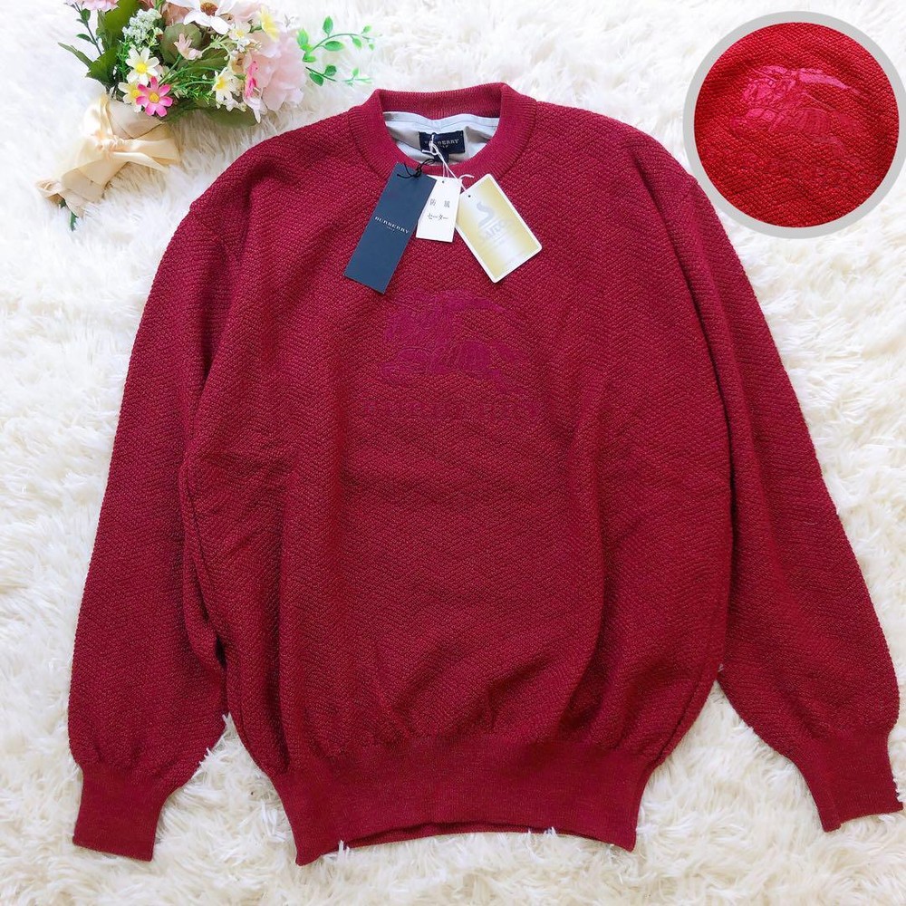 Burberry knit sweater Men's Fashion from Japan