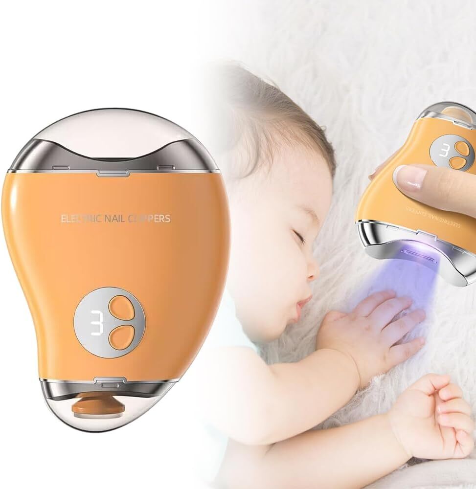 2 in 1 Electric Nail Clipper & Polisher - 2025 Automatic Trimmer