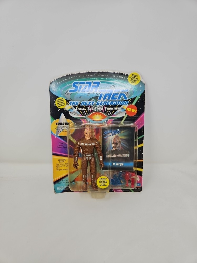 Star Trek The Next Generation VORGON Action Figure - 1993 New Unpunched
