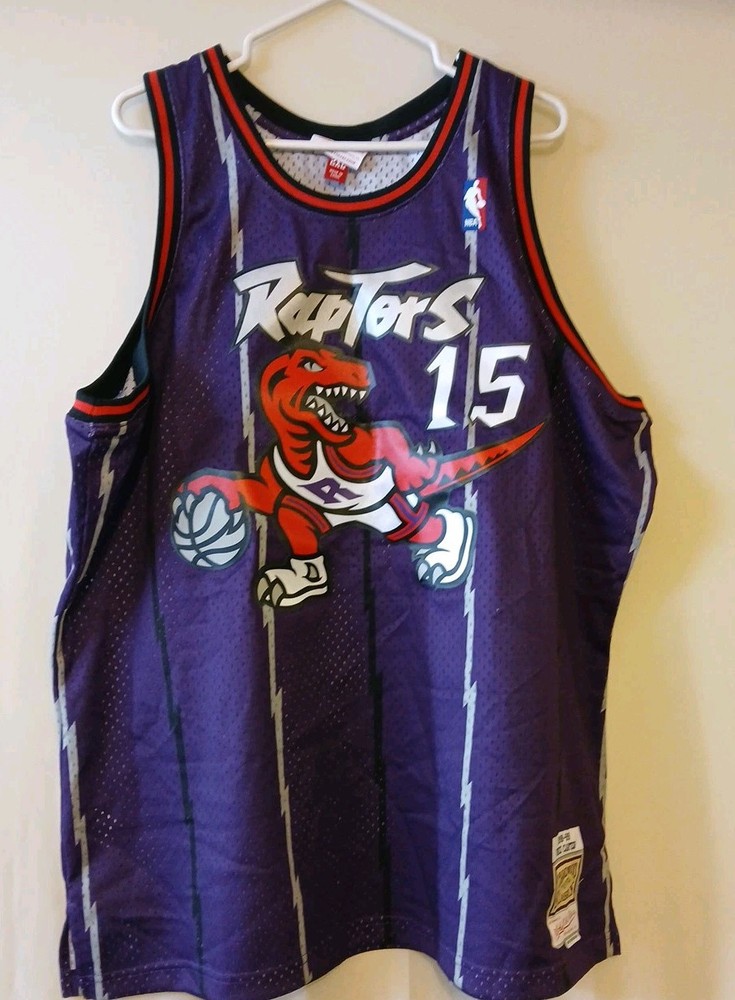 Vince Carter Toronto Raptors Mitchell & Ness Authentic NBA Jersey Size 2XL NEW