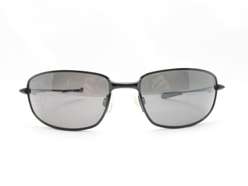 REVO DISCERN TI RE800001 POLARIZED BLACK SPORTS WRAP SUNGLASSES 61-17-127 117831